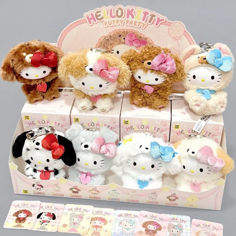 TOP TOY Hello Kitty Puppy Party Series Blind Box Figure Mystery Box Surprise Bag Pendant Collect Keychain Anime Doll Toy Gift
TOP TOY Hello Kitty Puppy Party Series Blind Box Figure Mystery Box Surprise Bag Pendant Collect Keychain Anime Doll Toy Gift