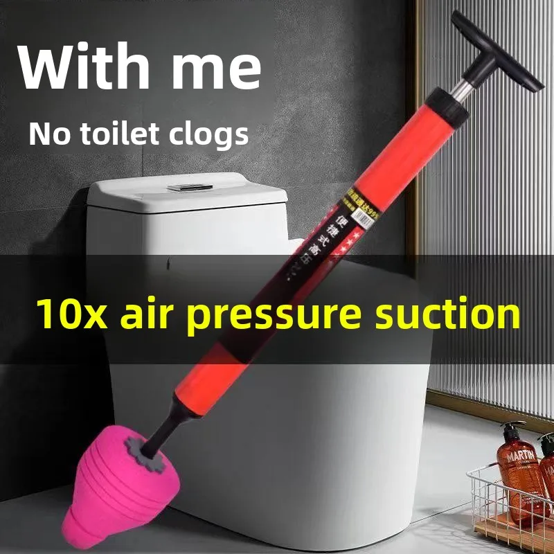 Инструмент для прочистки септиков и унитазов с пневматическим приводом, средство для устранения засоров в трубах, бытовой инструмент для чистки ванной комнаты, вантуз для унитаза, незаменимый помощник для дома
Инструмент для прочистки септиков и унитазов с пневматическим приводом, средство для устранения засоров в трубах, бытовой инструмент для чистки ванной комнаты, вантуз для унитаза, незаменимый помощник для дома