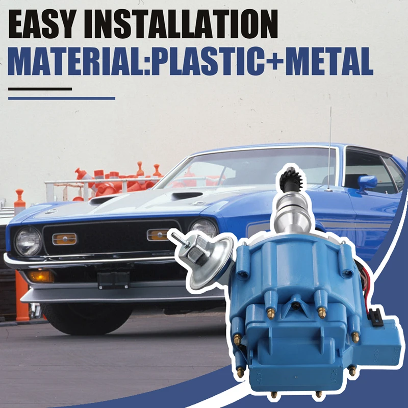 Портативный распределитель зажигания для небольшого блока Windsor HEI мощностью 351 Вт
Портативный распределитель зажигания для небольшого блока Windsor HEI мощностью 351 Вт