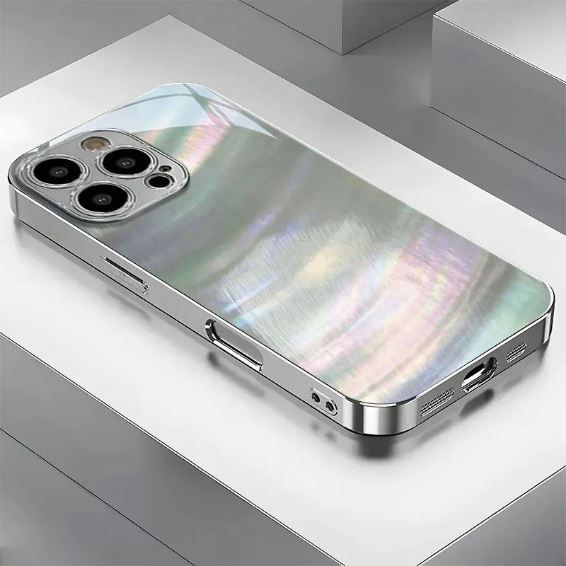 Luxury Color Gradient Tempered Glass Phone Case For iPhone 17 16 15 14 13 12 11 Pro Max 14 Plus 17 Air Electroplate Silver Cover
Luxury Color Gradient Tempered Glass Phone Case For iPhone 17 16 15 14 13 12 11 Pro Max 14 Plus 17 Air Electroplate Silver Cover