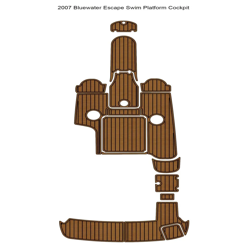 2007 Bluewater Escape Swim Платформа Кокпита Pad Лодка EVA Искусственный Тик Напольный Коврик SeaDek MarineMat Gatorstep Стиль Самоклеящийся
2007 Bluewater Escape Swim Платформа Кокпита Pad Лодка EVA Искусственный Тик Напольный Коврик SeaDek MarineMat Gatorstep Стиль Самоклеящийся