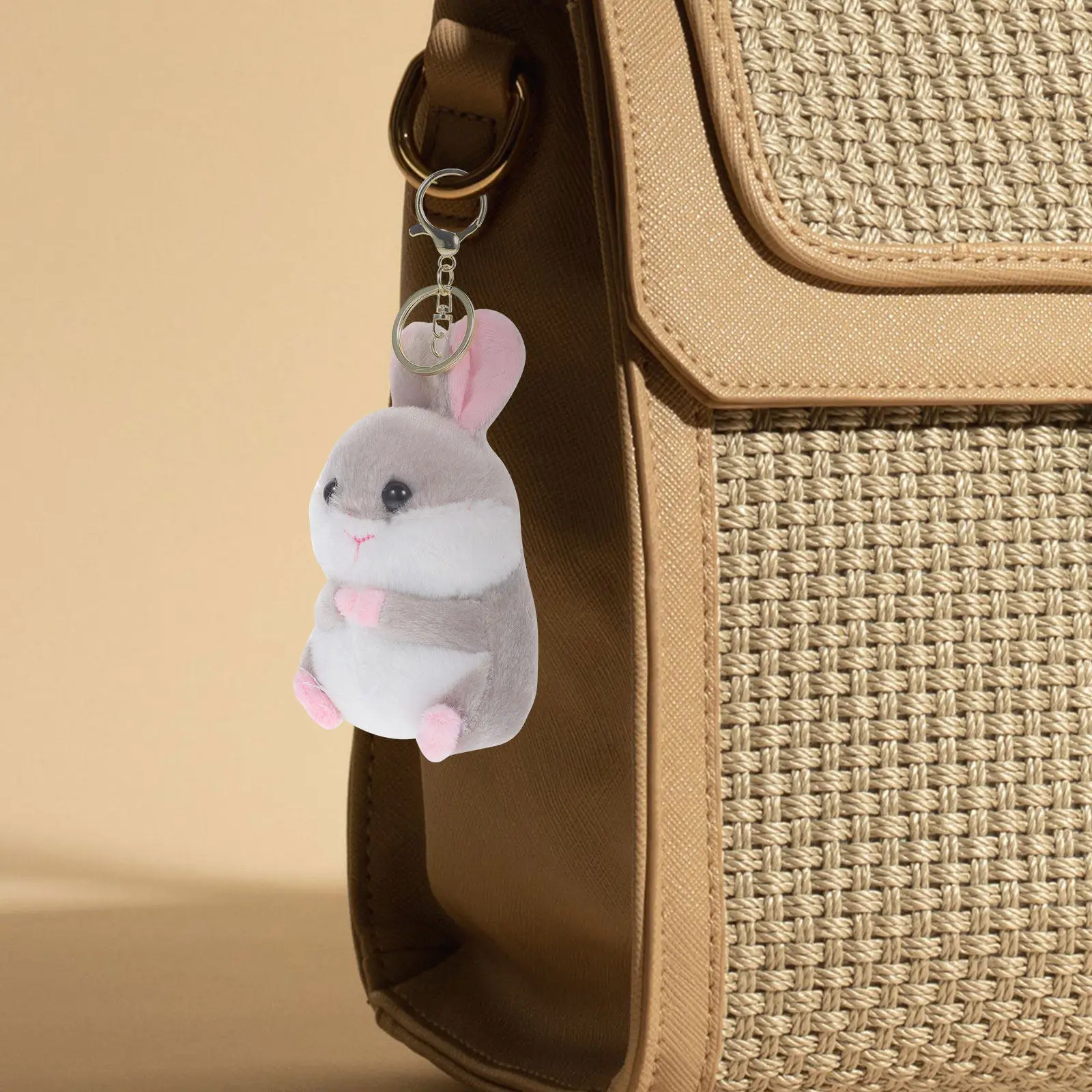 Hamster Keychain Cute Soft Animal Bag Charm Handbag Pendant Backpack Charm Accessory for Women Aesthetic Keychain Gift
Hamster Keychain Cute Soft Animal Bag Charm Handbag Pendant Backpack Charm Accessory for Women Aesthetic Keychain Gift