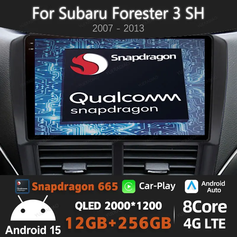 Автомобильное радио Android 15 для Subaru Forester 3 SH 2007-2013 для Subaru Impreza GH GE 2007-2011 Мультимедийный плеер 4G WIFI NAVI BT
Автомобильное радио Android 15 для Subaru Forester 3 SH 2007-2013 для Subaru Impreza GH GE 2007-2011 Мультимедийный плеер 4G WIFI NAVI BT