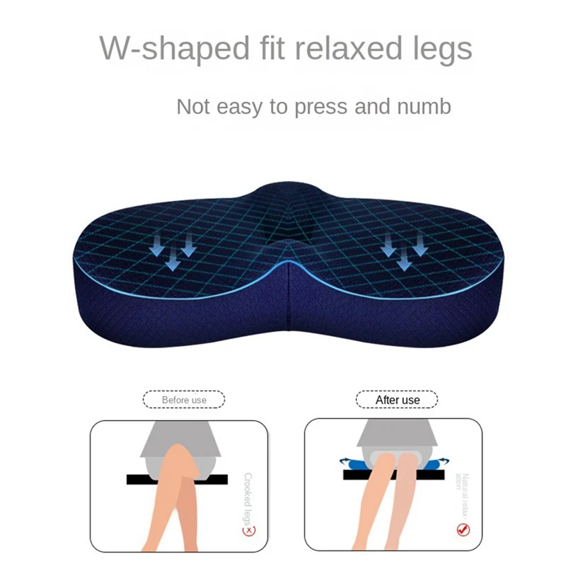 Memory Foam Cushion Slow Rebound Office Chair Cushion Support Pillow Sedentary Buttock Pain Relief Massage Cushion
Memory Foam Cushion Slow Rebound Office Chair Cushion Support Pillow Sedentary Buttock Pain Relief Massage Cushion