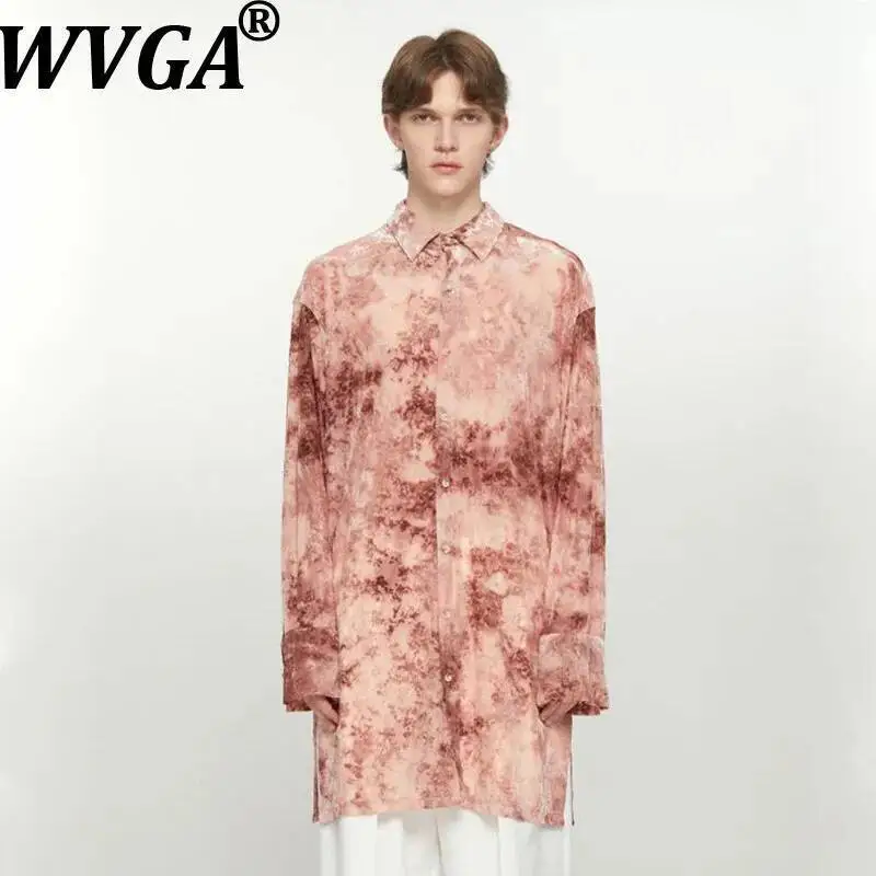 WVGA Summer New Men's Floral Unique Design Trendy Loose Fit Long Sleeve Shirt Niche Chic Casual Turn-Down Collar Tops Ins W23854
WVGA Summer New Men's Floral Unique Design Trendy Loose Fit Long Sleeve Shirt Niche Chic Casual Turn-Down Collar Tops Ins W23854