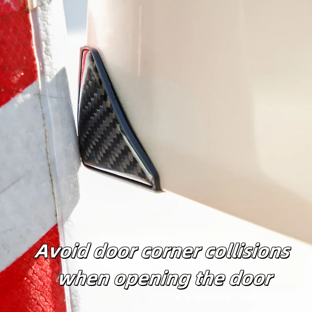 2 Pieces of Carbon Fiber Car Door Edge Protectors - Self-Adhesive Anti-Collision Protectors, Car Accessories, Carbon Fiber Car Door Corner Protectors, Modified Right-Angle Car Door Corner Anti-Collision Stickers, Car Body Decorations, Carbon Fiber Anti-Co
2 Pieces of Carbon Fiber Car Door Edge Protectors - Self-Adhesive Anti-Collision Protectors, Car Accessories, Carbon Fiber Car Door Corner Protectors, Modified Right-Angle Car Door Corner Anti-Collision Stickers, Car Body Decorations, Carbon Fiber Anti-Co