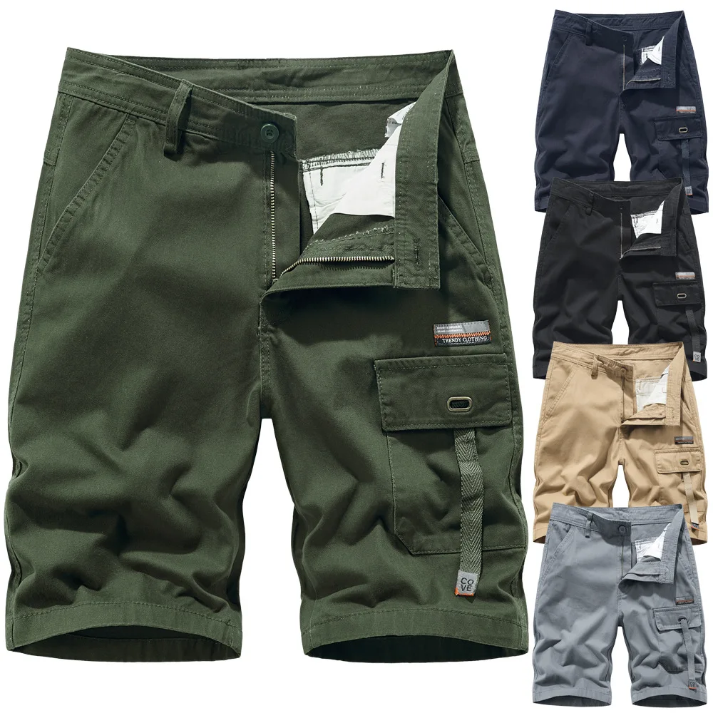 Summer New Men's Military Cargo Shorts Army Tactical Joggers Shorts Men Cotton Loose Work Casual Short Pants Plus Size 28-38
Summer New Men's Military Cargo Shorts Army Tactical Joggers Shorts Men Cotton Loose Work Casual Short Pants Plus Size 28-38