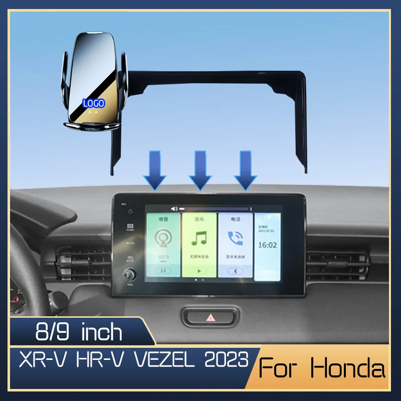 For Honda XR-V HR-V VEZEL 2023 Wireless Charging Automatic Clamping GPS Navigation Accessories 8/9 Inch Fixed Screen Bracket
For Honda XR-V HR-V VEZEL 2023 Wireless Charging Automatic Clamping GPS Navigation Accessories 8/9 Inch Fixed Screen Bracket