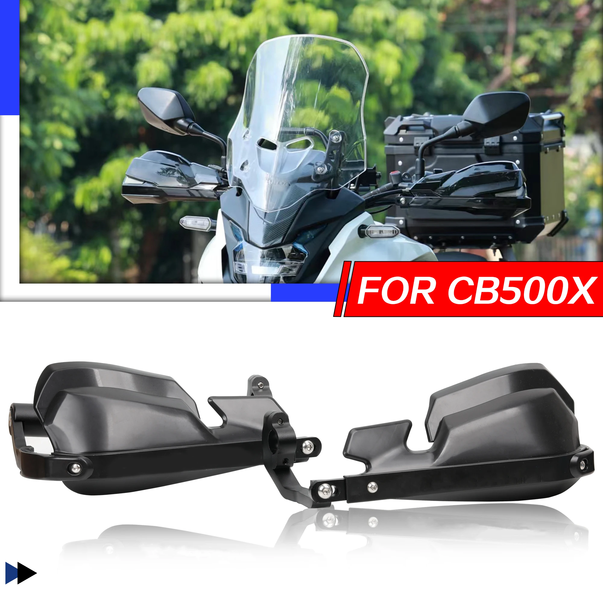 New For Honda CB500X CB500F 2013-2024 Handlebar Handguard Heighten Hand Guards Shield Brake Clutch Lever Protector CB 500X
New For Honda CB500X CB500F 2013-2024 Handlebar Handguard Heighten Hand Guards Shield Brake Clutch Lever Protector CB 500X