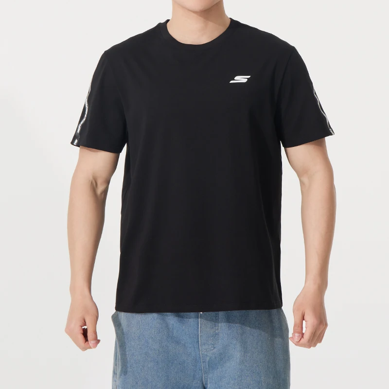 Skechers T-Shirt Men's Short-Sleeved Sportswear Comfortable Skin-Friendly Breathable Running Casual Trendy Top P225M270-03K8
Skechers T-Shirt Men's Short-Sleeved Sportswear Comfortable Skin-Friendly Breathable Running Casual Trendy Top P225M270-03K8