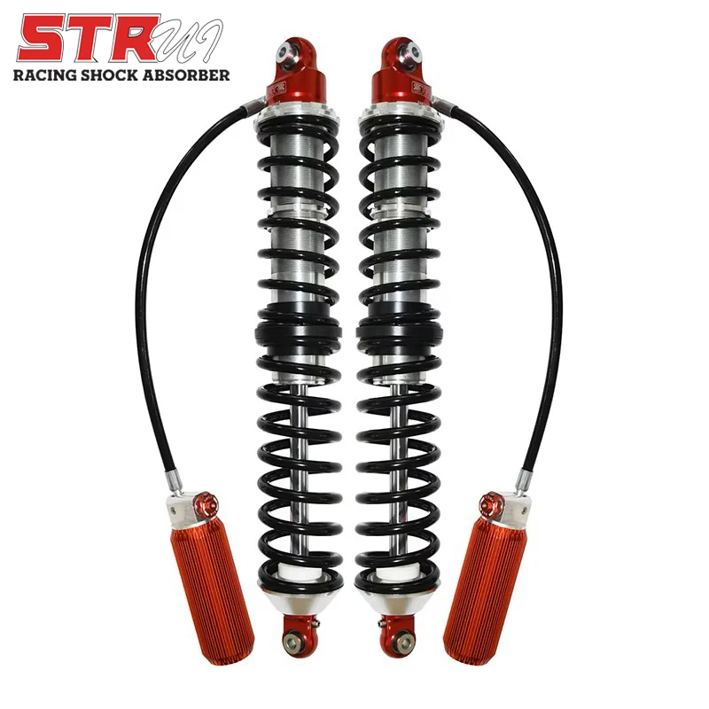 STR Suspension off Road Adjustable Double Racing Coilover Nitrigon air Shock Absorber Kits with Travel Length 8''-16''
STR Suspension off Road Adjustable Double Racing Coilover Nitrigon air Shock Absorber Kits with Travel Length 8''-16''