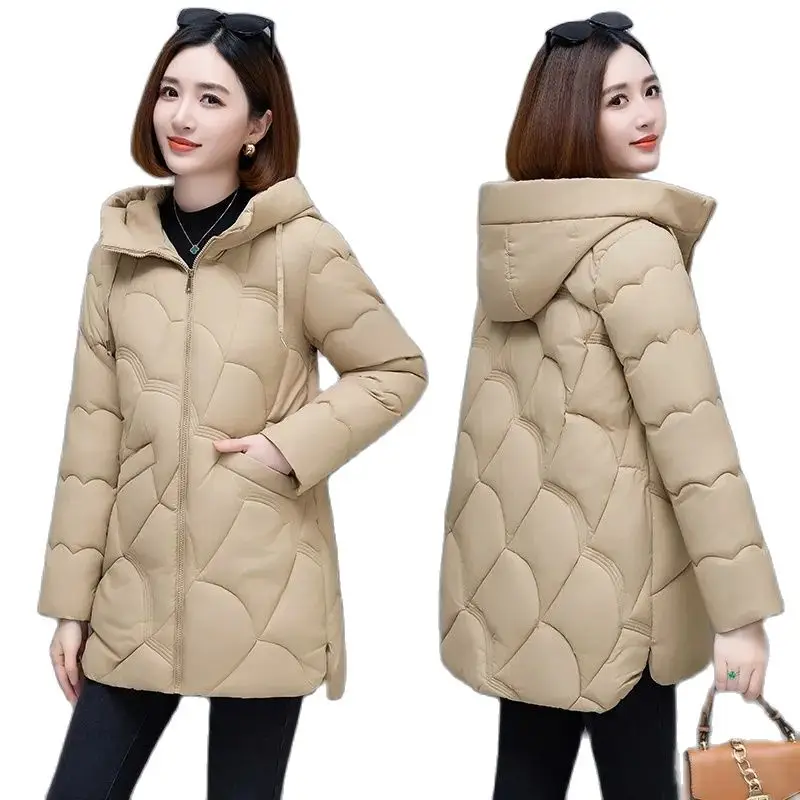 2023 Women's Medium Long Thick Warm Fashion Temperament Jacket Ladies New Winter Down Cotton-Padded Jacket Women's Coat
2023 Women's Medium Long Thick Warm Fashion Temperament Jacket Ladies New Winter Down Cotton-Padded Jacket Women's Coat