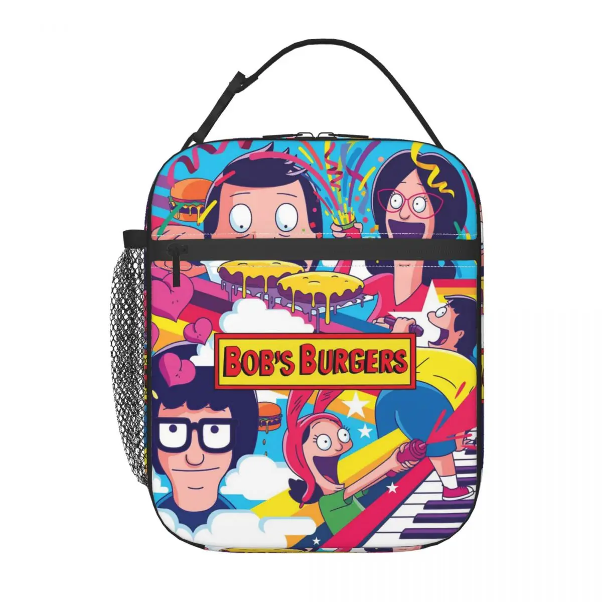 B-Bob Burgers Thanksgiving Insulated Lunch Bag Food Container Reusable Thermal Cooler Lunch Boxes For Picnic
B-Bob Burgers Thanksgiving Insulated Lunch Bag Food Container Reusable Thermal Cooler Lunch Boxes For Picnic