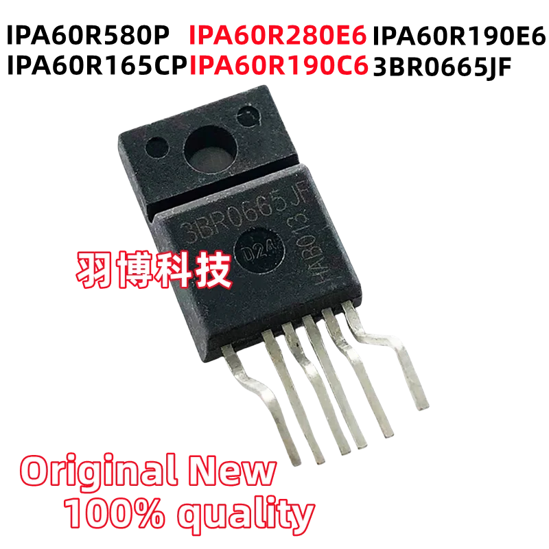 (5piece) New 3BR0665JF 60R580P 6R165P 6R280E6 6R190C6 6R190E6 IPA60R580P IPA60R165CP IPA60R280E6 IPA60R190C6 IPA60R190E6 TO-220
(5piece) New 3BR0665JF 60R580P 6R165P 6R280E6 6R190C6 6R190E6 IPA60R580P IPA60R165CP IPA60R280E6 IPA60R190C6 IPA60R190E6 TO-220
