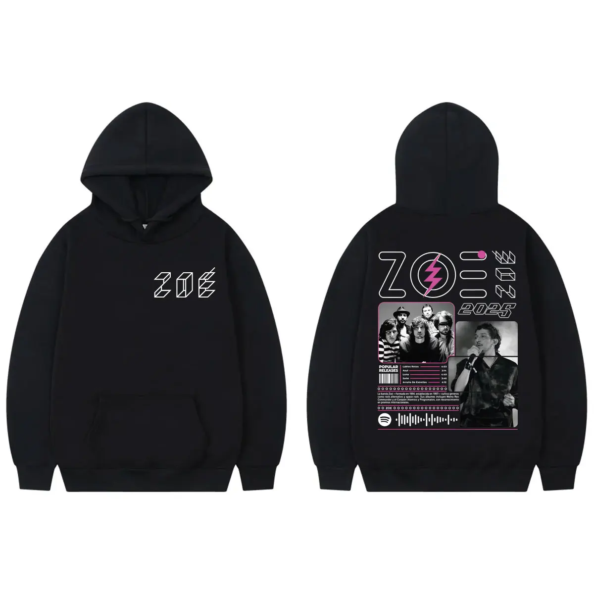 Рок-группа Zoe Tour 2025, толстовка с рисунком Harajuku, поп-музыка, толстовки с длинными рукавами для мужчин и женщин, повседневные модные пуловеры больших размеров
Рок-группа Zoe Tour 2025, толстовка с рисунком Harajuku, поп-музыка, толстовки с длинными рукавами для мужчин и женщин, повседневные модные пуловеры больших размеров