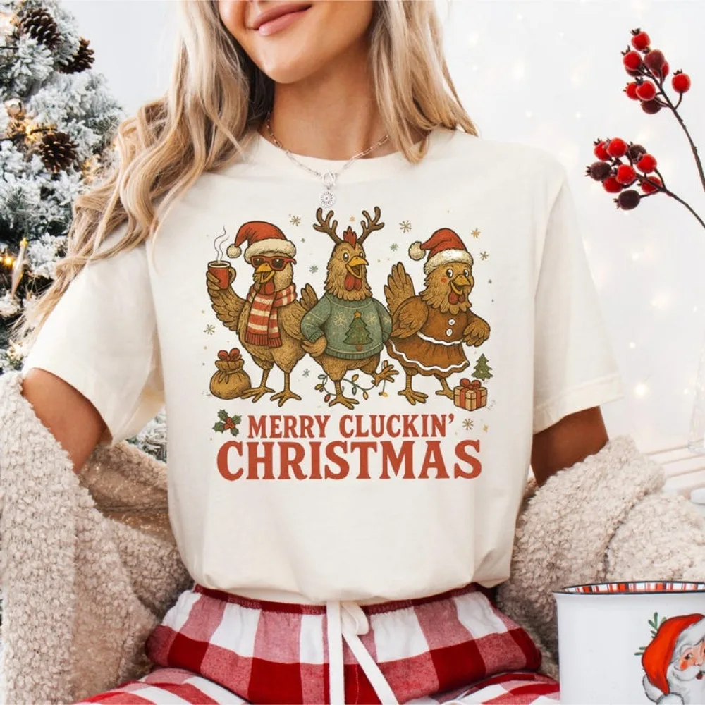 Merry Cluckin' Christmas Hoody Country Side Tis The Season Sweatshirt Xmas Chickens Hoody Thermal Hoodie Pullover Hoodies Women
Merry Cluckin' Christmas Hoody Country Side Tis The Season Sweatshirt Xmas Chickens Hoody Thermal Hoodie Pullover Hoodies Women