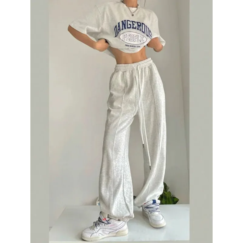 Women's Casual Sweatpants, Harajuku, Hip Hop, Korean Fashion, Y2k, Wide Leg, Sports Trousers, Streetwear, Loose
Women's Casual Sweatpants, Harajuku, Hip Hop, Korean Fashion, Y2k, Wide Leg, Sports Trousers, Streetwear, Loose
