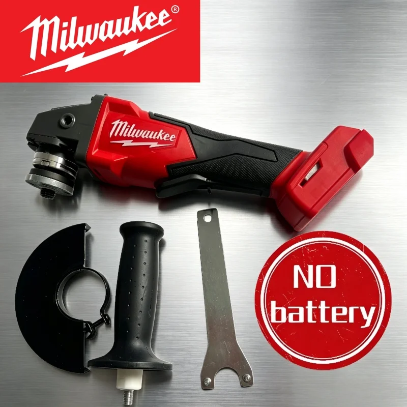 Milwaukee M18 18V 6Ah Lithium Battery125mm Brushless Cordless Brake Angle Grinder Metal Processing Cutting Polishing Power Tools
Milwaukee M18 18V 6Ah Lithium Battery125mm Brushless Cordless Brake Angle Grinder Metal Processing Cutting Polishing Power Tools