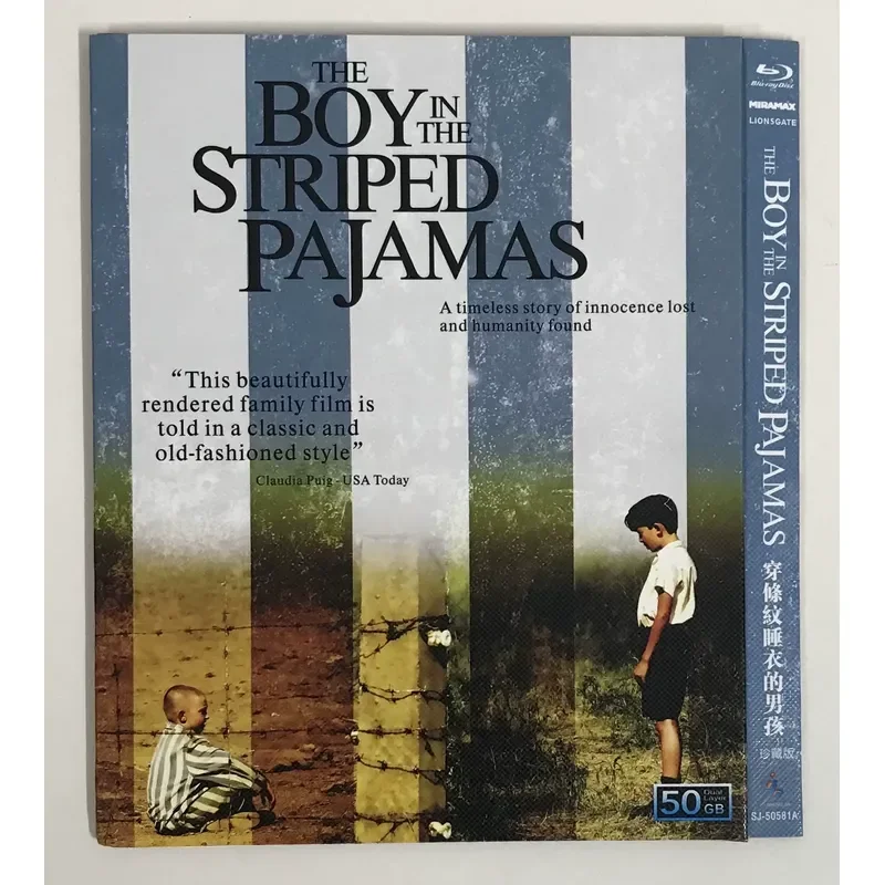 Classic old movie Boy in Striped Pajamas Collector's Edition BD50 Blu-ray Disc
Classic old movie Boy in Striped Pajamas Collector's Edition BD50 Blu-ray Disc
