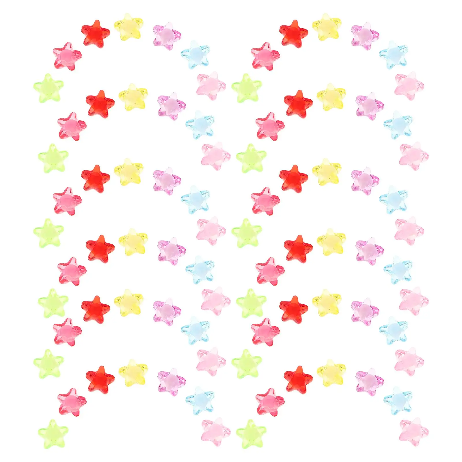 600 Pcs Pentagram Beads Star Shape Acrylic Transparent DIY Jewelry Supplies Bracelets Earrings Necklace Accessories
600 Pcs Pentagram Beads Star Shape Acrylic Transparent DIY Jewelry Supplies Bracelets Earrings Necklace Accessories