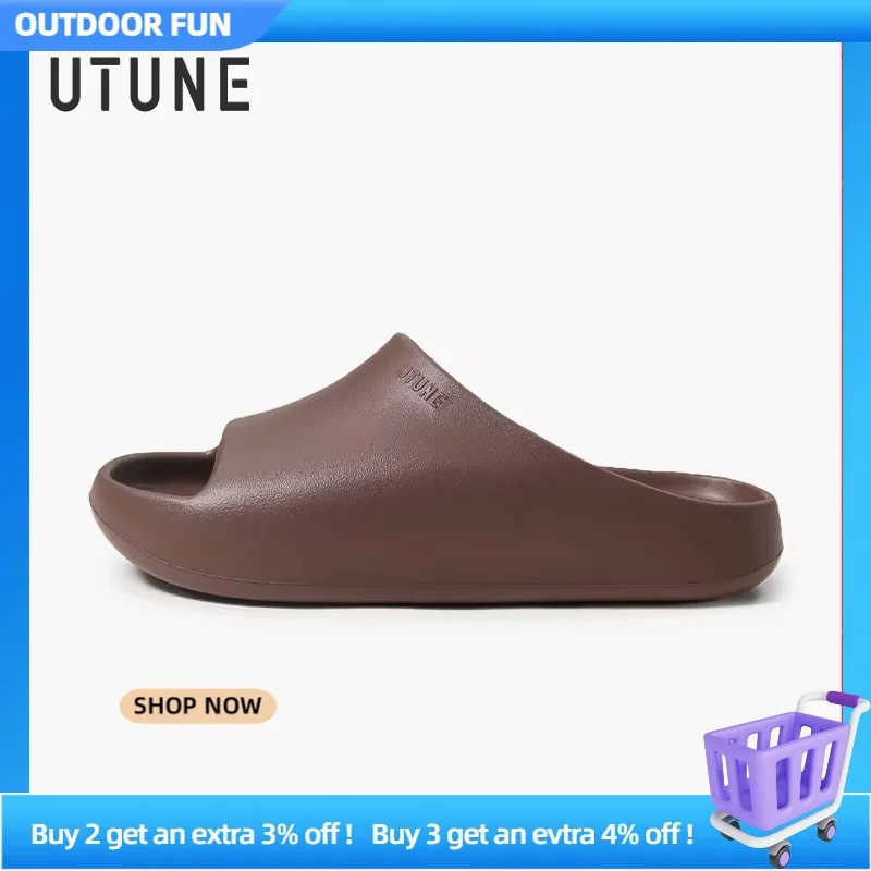 UTUNE 2025 Summer EVA Thick Sole Massage Slippers Unisex Soft Non-Slip Comfortable Slides for Indoor & Outdoor Use Beach Sandals
UTUNE 2025 Summer EVA Thick Sole Massage Slippers Unisex Soft Non-Slip Comfortable Slides for Indoor & Outdoor Use Beach Sandals
