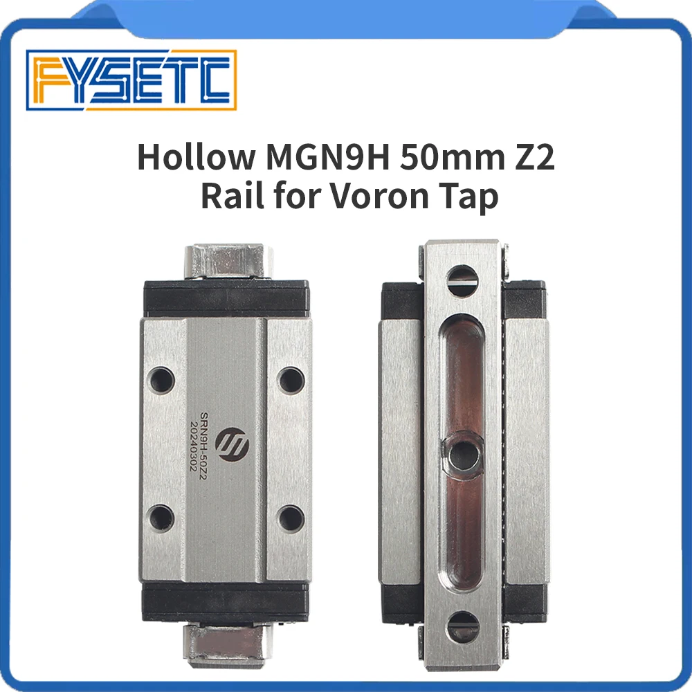 Полые рельсы FYSETC MGN9H 50 мм Z2 для крана Voron и boop, рельсы для веса, для Voron 2,4, вилка для салата Trident Micron, коробка Pandoras
Полые рельсы FYSETC MGN9H 50 мм Z2 для крана Voron и boop, рельсы для веса, для Voron 2,4, вилка для салата Trident Micron, коробка Pandoras
