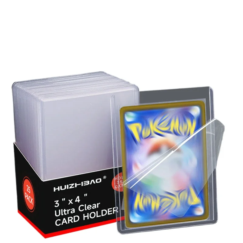 25Pcs 35pt Ultra Clear Card Sleeves with Protective Film, Hard Holder for Kpop Idol Photo Cards & Game TCG Trading Cards
25Pcs 35pt Ultra Clear Card Sleeves with Protective Film, Hard Holder for Kpop Idol Photo Cards & Game TCG Trading Cards