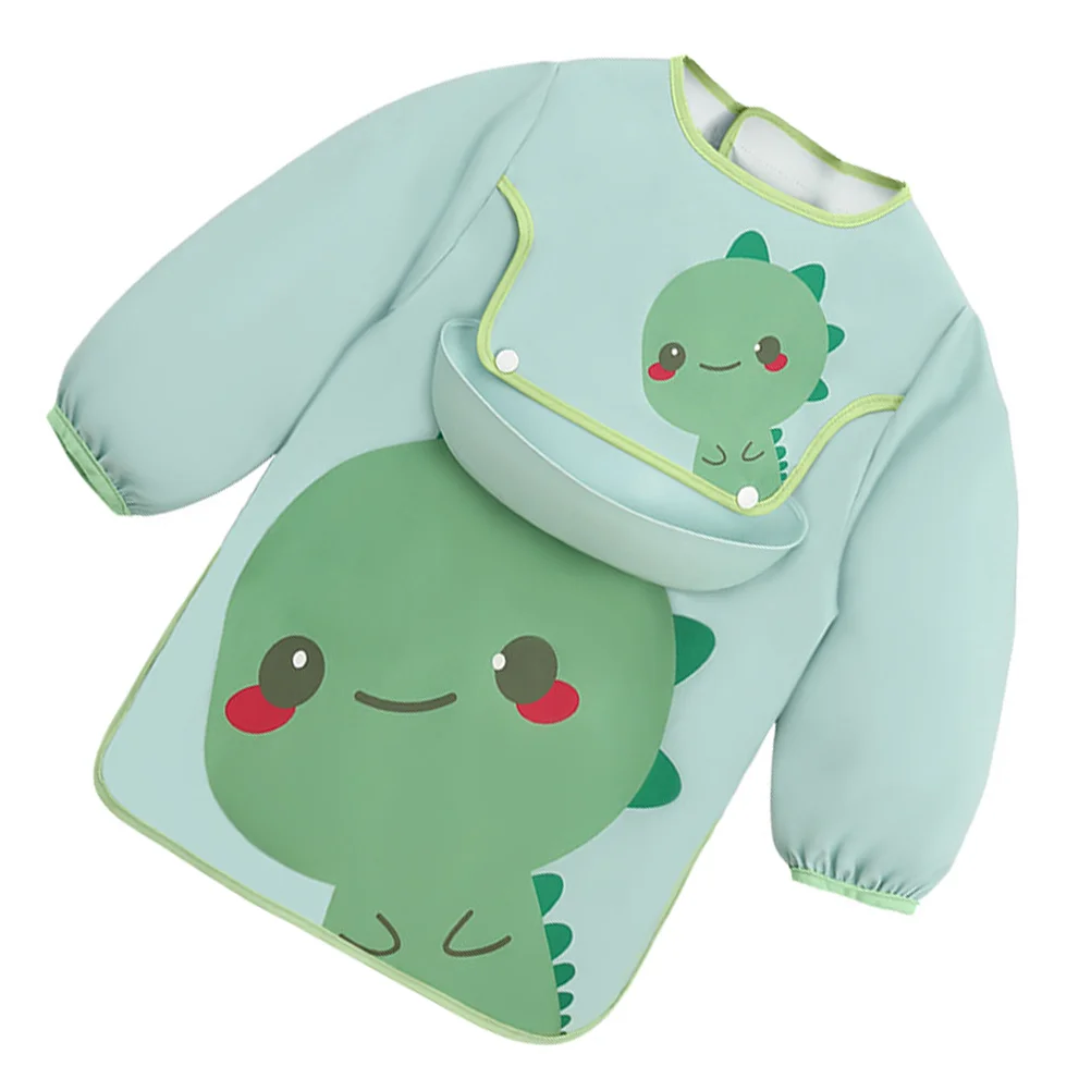 Bib Baby Eating Smock Clothing Durable Infant with Bibs Long Sleeve Water-proof Apron Lovely Feeding Anti-dirty Painting
Bib Baby Eating Smock Clothing Durable Infant with Bibs Long Sleeve Water-proof Apron Lovely Feeding Anti-dirty Painting