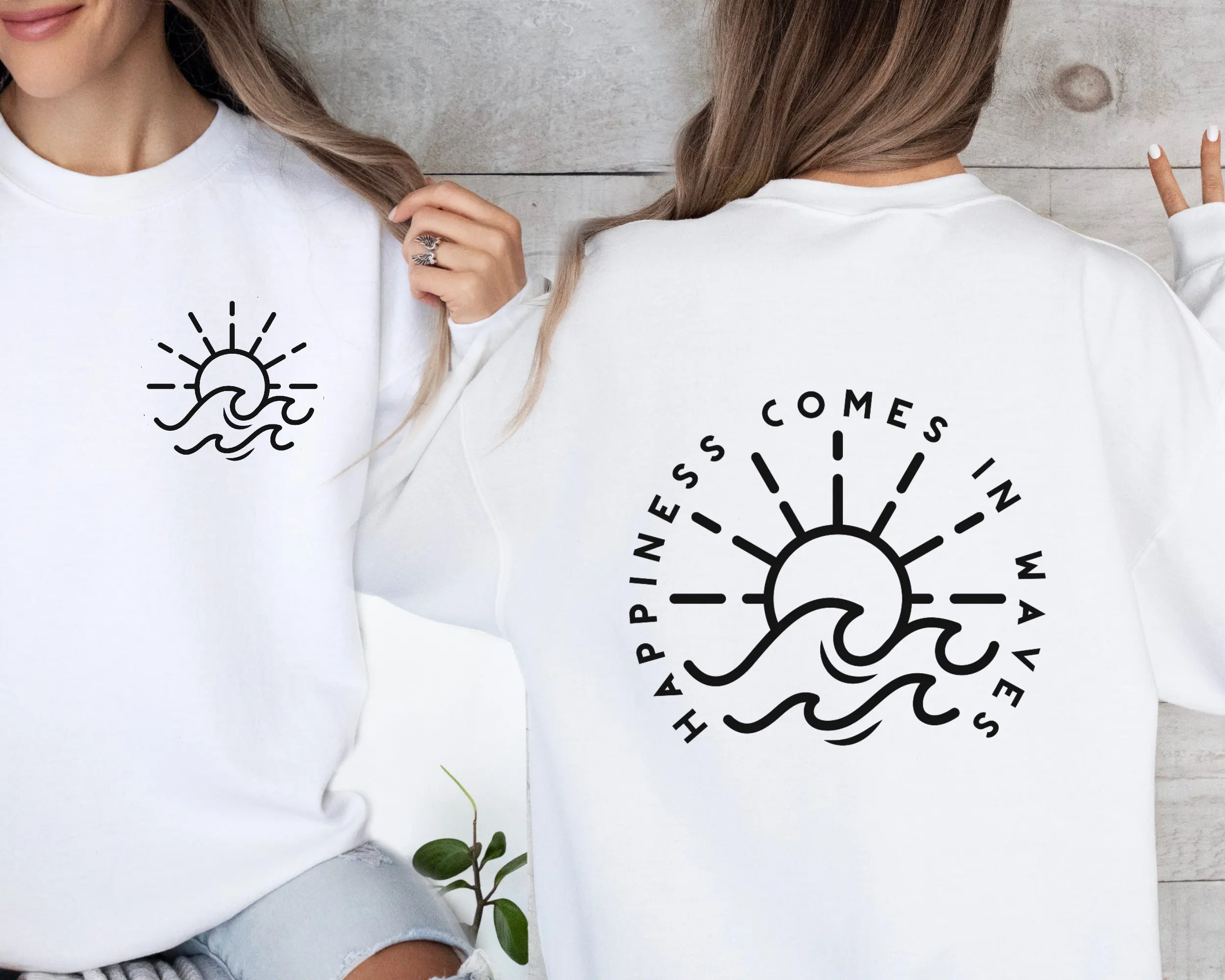 Толстовка Happiness Comes in Waves, толстовка с капюшоном, мужские и женские толстовки с круглым вырезом, топы Y2k, осенний пуловер, женская одежда
Толстовка Happiness Comes in Waves, толстовка с капюшоном, мужские и женские толстовки с круглым вырезом, топы Y2k, осенний пуловер, женская одежда