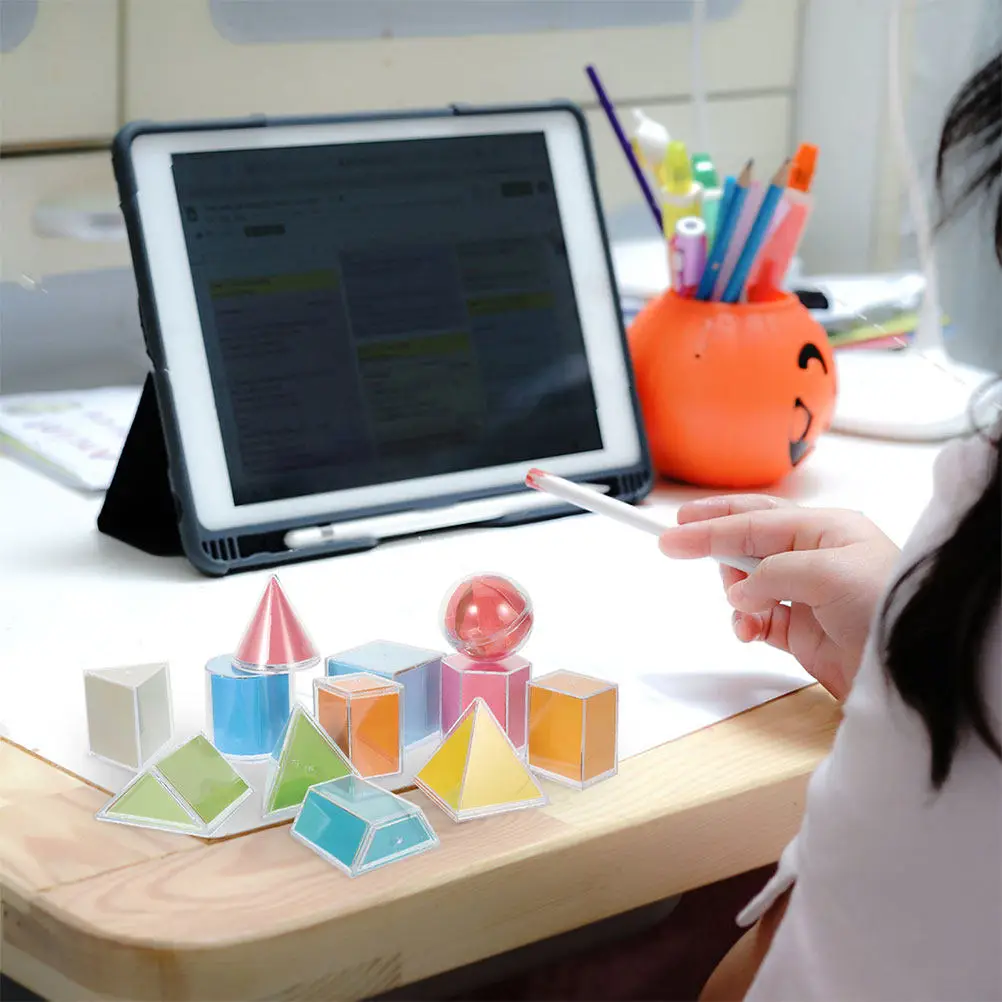 2Sets Geometry Teaching Models Transparent Plastic 3D Shapes Surface Area Models Educational Math Teaching Tools
2Sets Geometry Teaching Models Transparent Plastic 3D Shapes Surface Area Models Educational Math Teaching Tools