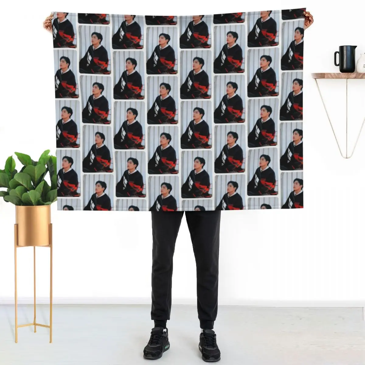 Keeho P1Harmony P1H Siren Throw Blanket Travel Size Cozy Blanket for Plane Train
Keeho P1Harmony P1H Siren Throw Blanket Travel Size Cozy Blanket for Plane Train