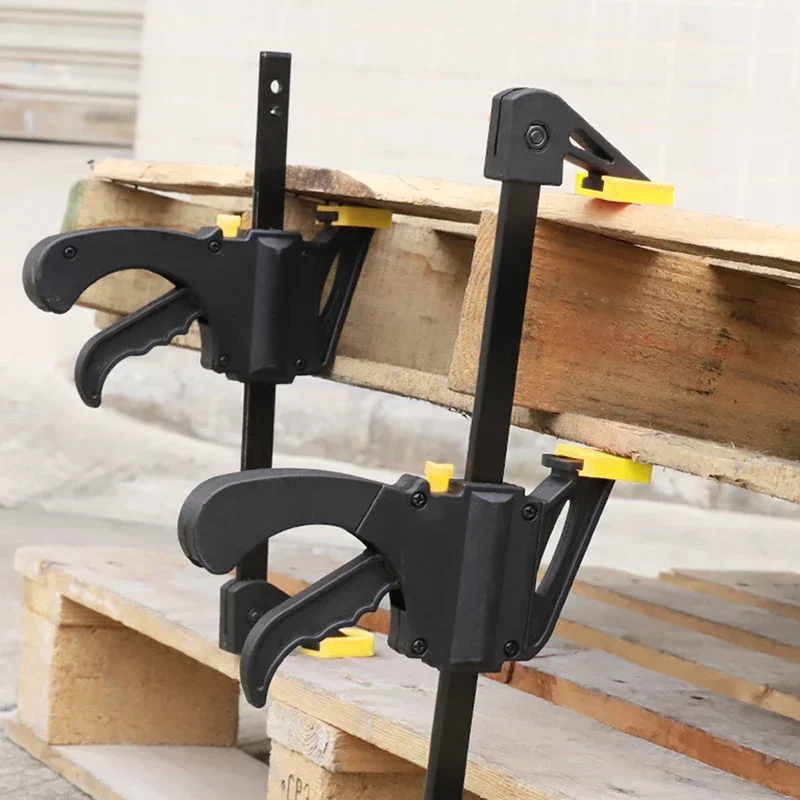 4 ” Quick Ratchet F Clamp Wood Working Work Bar Clamp Clip Kit Woodworking Reverse clamping F Clip DIY Hand Tools
4 ” Quick Ratchet F Clamp Wood Working Work Bar Clamp Clip Kit Woodworking Reverse clamping F Clip DIY Hand Tools