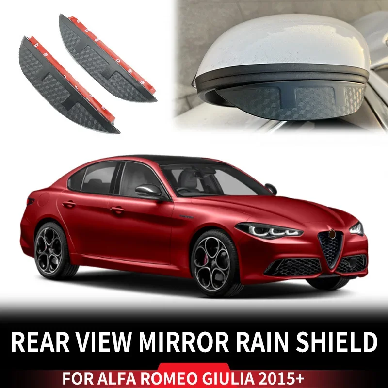 For Alfa Romeo Giulia Rear view mirror rain shield,Rear view mirror for rain protection
For Alfa Romeo Giulia Rear view mirror rain shield,Rear view mirror for rain protection