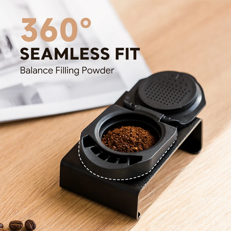 Aluminum Dosing Holder Basket for Dolce Gusto Reusable Coffee Powder Adapter EDG Lumio DG325 Capsule Filter Coffeeware Tool
Aluminum Dosing Holder Basket for Dolce Gusto Reusable Coffee Powder Adapter EDG Lumio DG325 Capsule Filter Coffeeware Tool