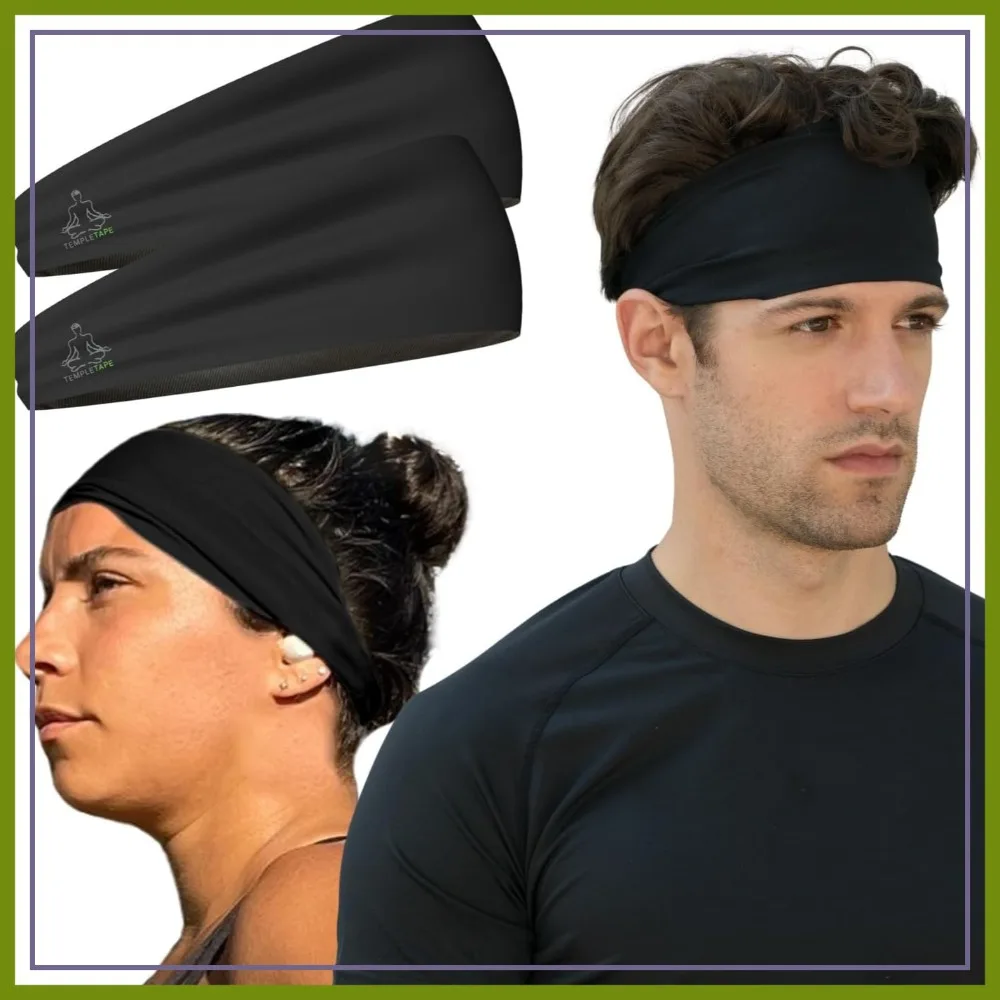 Sweatband Headband for Running, Yoga, Cycling, Gym - Moisture Wicking Sports Headbands for Men and Women
Sweatband Headband for Running, Yoga, Cycling, Gym - Moisture Wicking Sports Headbands for Men and Women