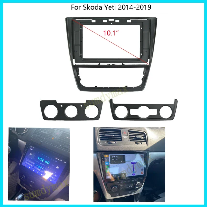 10.1inch 1din Car Radio Fascia For SKODA Yeti 2014-2019 Double din Radio Fascia Frame Adapter CD Panel Dash Trim Bezel
10.1inch 1din Car Radio Fascia For SKODA Yeti 2014-2019 Double din Radio Fascia Frame Adapter CD Panel Dash Trim Bezel