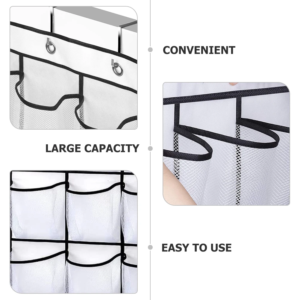 1 Set Over The Door Storage Organizer Bag 28 Grid Transparent Mesh Hanging Pocket Closet Organizer Bathroom Bedroom Dormitory
1 Set Over The Door Storage Organizer Bag 28 Grid Transparent Mesh Hanging Pocket Closet Organizer Bathroom Bedroom Dormitory