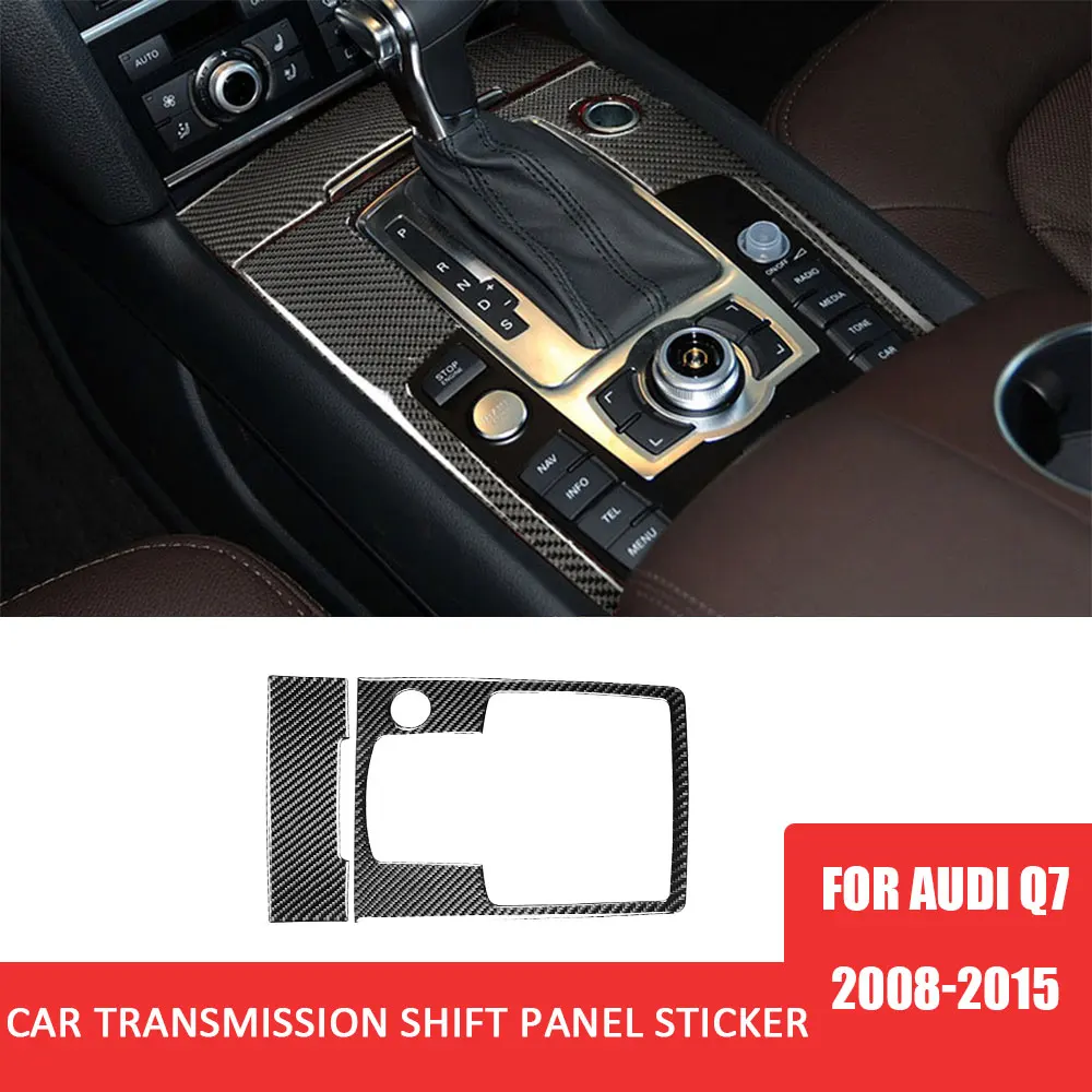 2pcs Car Gear Shift Cigarette Lighter Panel Trim Sticker for Audi Q7 2008-2015 Real Carbon Fiber Decal Auto Interior Accessories
2pcs Car Gear Shift Cigarette Lighter Panel Trim Sticker for Audi Q7 2008-2015 Real Carbon Fiber Decal Auto Interior Accessories