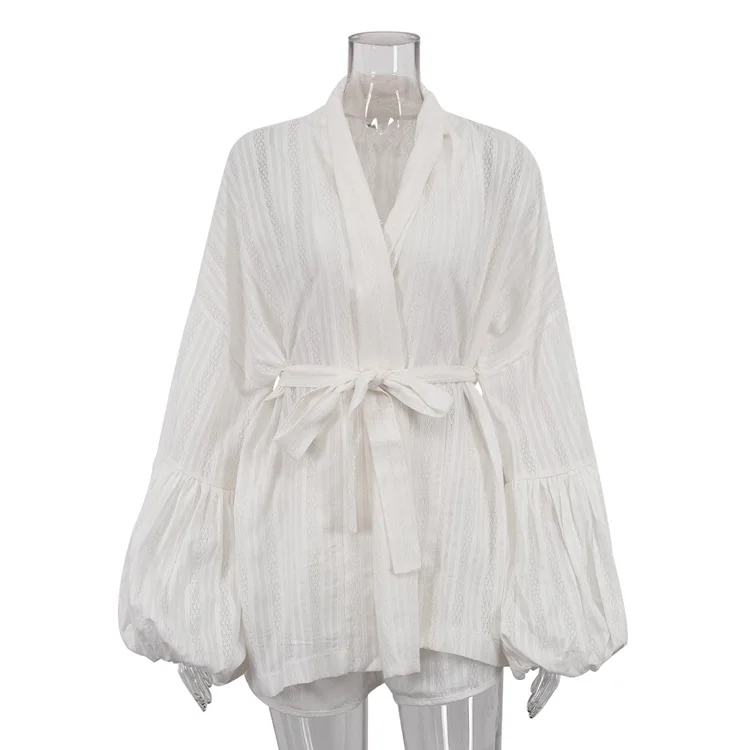 Shpmishal Women's 2 Piece Knit Lounge Set Long Sleeve Cardigan & Drawstring Shorts Casual Breathable Homewear Outfit
Shpmishal Women's 2 Piece Knit Lounge Set Long Sleeve Cardigan & Drawstring Shorts Casual Breathable Homewear Outfit