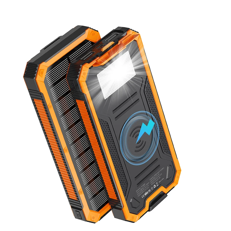 Solar Power Bank 20000mAh Waterproof Portable Wireless Charger Powerbank For iPhone 16 15 14 Samsung S25 Huawei Xiaomi Poverbank
Solar Power Bank 20000mAh Waterproof Portable Wireless Charger Powerbank For iPhone 16 15 14 Samsung S25 Huawei Xiaomi Poverbank