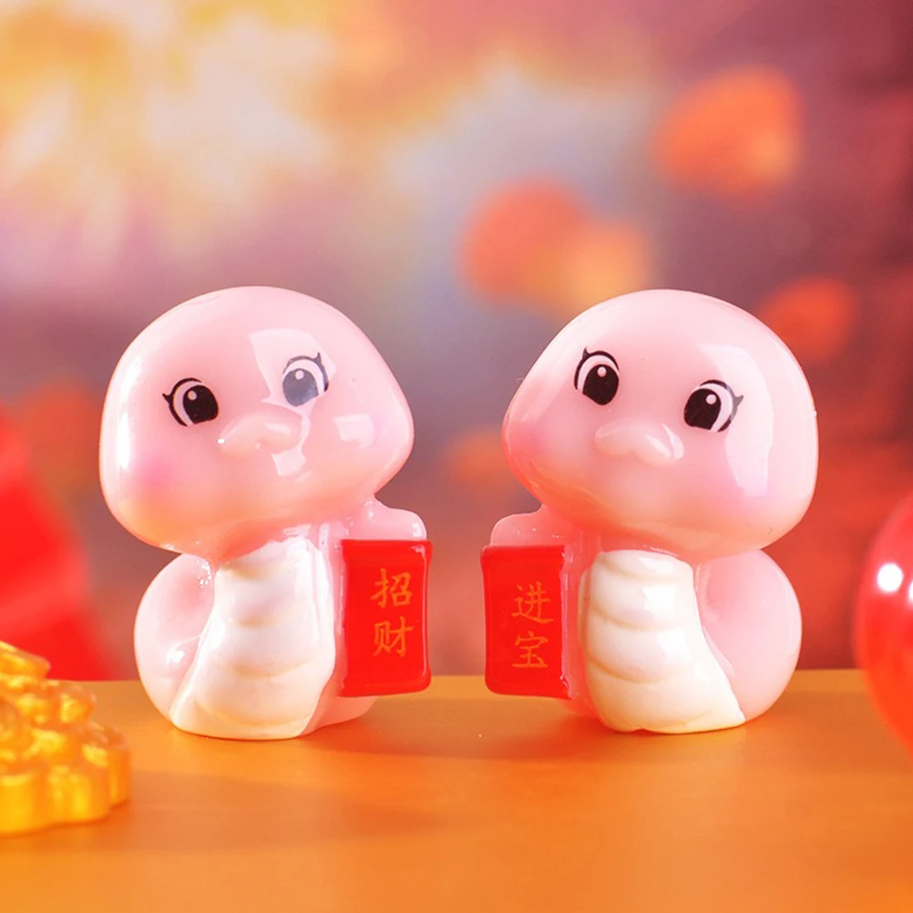 6Pcs Mini Resin Snake Statue Cute Animal Sculpture Micro Landscape Decor Lucky Chinese New Year Ornamental Figure
6Pcs Mini Resin Snake Statue Cute Animal Sculpture Micro Landscape Decor Lucky Chinese New Year Ornamental Figure