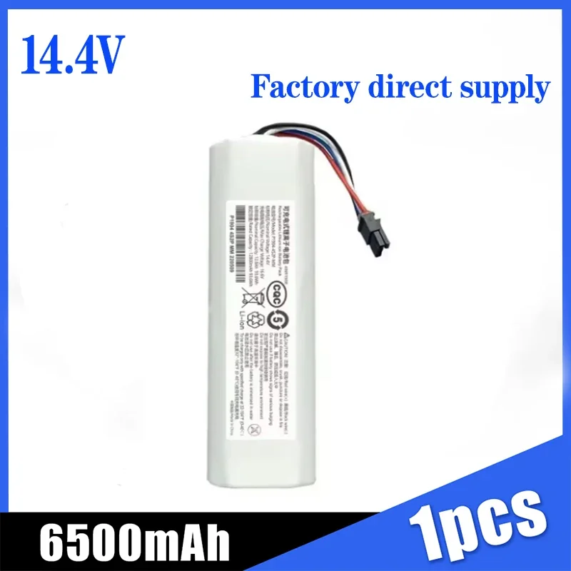14.4V 12800mAh Replacement Battery STYTJ02ZHM For Xiaomi Mijia Mi Sweeping Mopping Robot Vacuum Cleaner 1T RLS3 RLS5 RLS5L RLS5
14.4V 12800mAh Replacement Battery STYTJ02ZHM For Xiaomi Mijia Mi Sweeping Mopping Robot Vacuum Cleaner 1T RLS3 RLS5 RLS5L RLS5