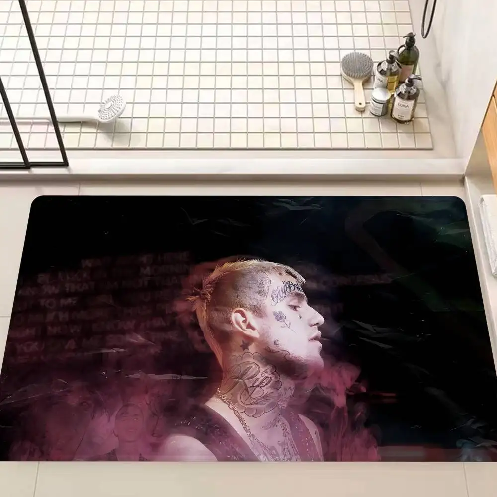 Rapper L-Lil P-Peep Room Mats Cheaper Anti-slip Modern Living Room Balcony Printed Household Carpets
Rapper L-Lil P-Peep Room Mats Cheaper Anti-slip Modern Living Room Balcony Printed Household Carpets