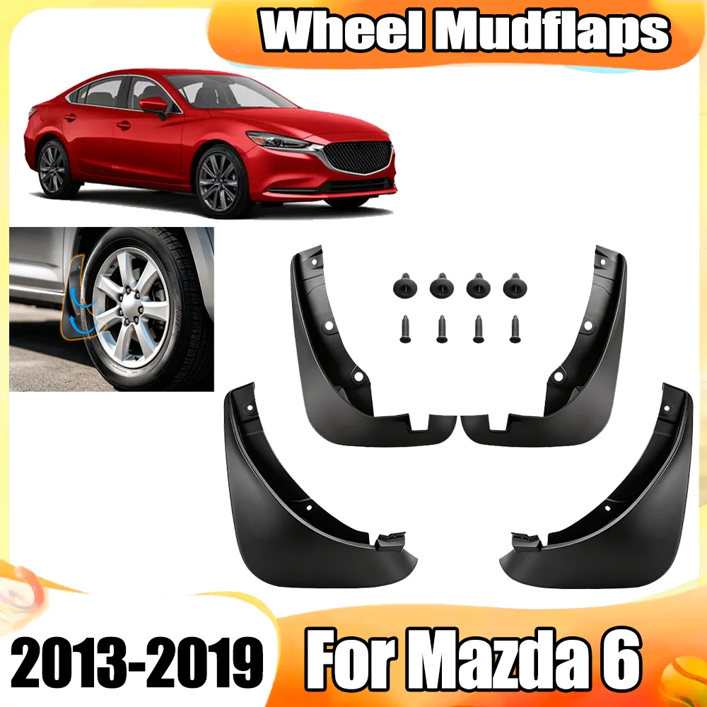 4X Front Rear Mudguards For Mazda 6 2013 2014 2015 2016 2017 2018 2019 Wheel Mudflaps Splash Guards Fender Protector Accessories
4X Front Rear Mudguards For Mazda 6 2013 2014 2015 2016 2017 2018 2019 Wheel Mudflaps Splash Guards Fender Protector Accessories