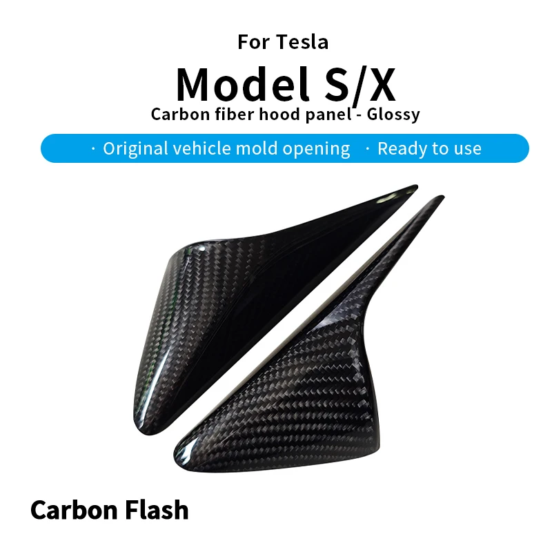 Suitable for Tesla Model X/S Leaf Plates - True Carbon Fiber Gloss
Suitable for Tesla Model X/S Leaf Plates - True Carbon Fiber Gloss