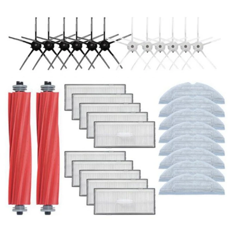 HOT!For Roborock S7 T7S T7splus Accessory Of Washable Filter Main Side Brush Mopping Rag Cloth Robot Vacuum Cleaner Parts
HOT!For Roborock S7 T7S T7splus Accessory Of Washable Filter Main Side Brush Mopping Rag Cloth Robot Vacuum Cleaner Parts