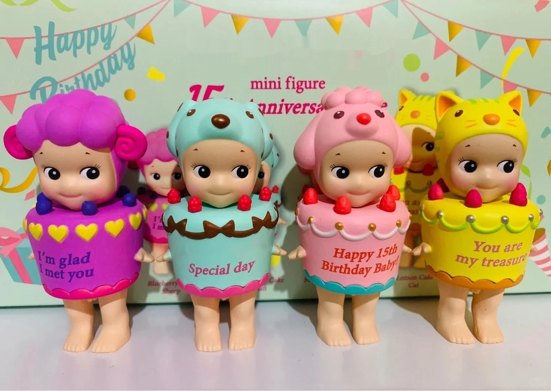 In-Stock Angel2017 Birthday Cake/15th Anniversary Cake Series Blind Box Trendy Toy Figurine Cute Table Decoration Children Gift
In-Stock Angel2017 Birthday Cake/15th Anniversary Cake Series Blind Box Trendy Toy Figurine Cute Table Decoration Children Gift
