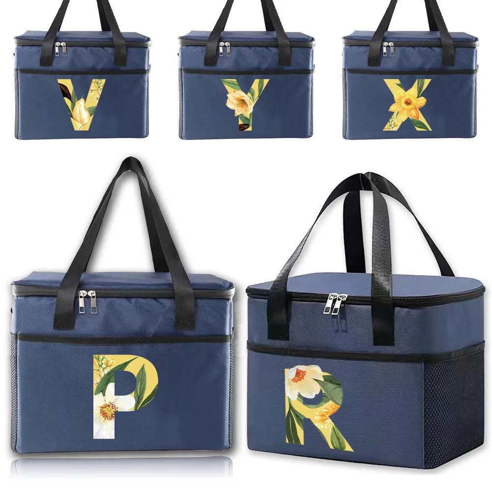 Cooler Bag Waterproof Box Portable Food Storage Boxes Hygiene-Friendly Organizer Handbag for Men and Women Floral Printing
Cooler Bag Waterproof Box Portable Food Storage Boxes Hygiene-Friendly Organizer Handbag for Men and Women Floral Printing