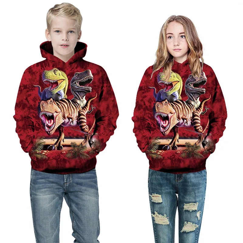 Kids Set Baby Boy Girl Dinosaur 3d Printed Hoodies Tracksuit Children wear Sweatshirts Funny Animal Pullover Coat
Kids Set Baby Boy Girl Dinosaur 3d Printed Hoodies Tracksuit Children wear Sweatshirts Funny Animal Pullover Coat