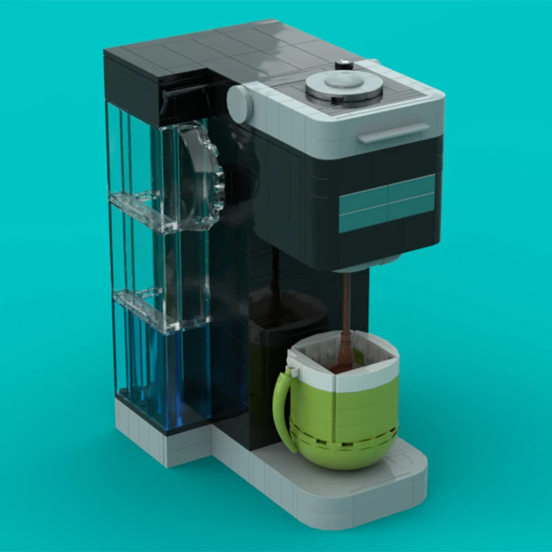 383pcs MOC Coffee Maker Icons Model Building Blocks Architecture Toy Christmas Gifts Brick Kids Education DIY Creative Idea
383pcs MOC Coffee Maker Icons Model Building Blocks Architecture Toy Christmas Gifts Brick Kids Education DIY Creative Idea